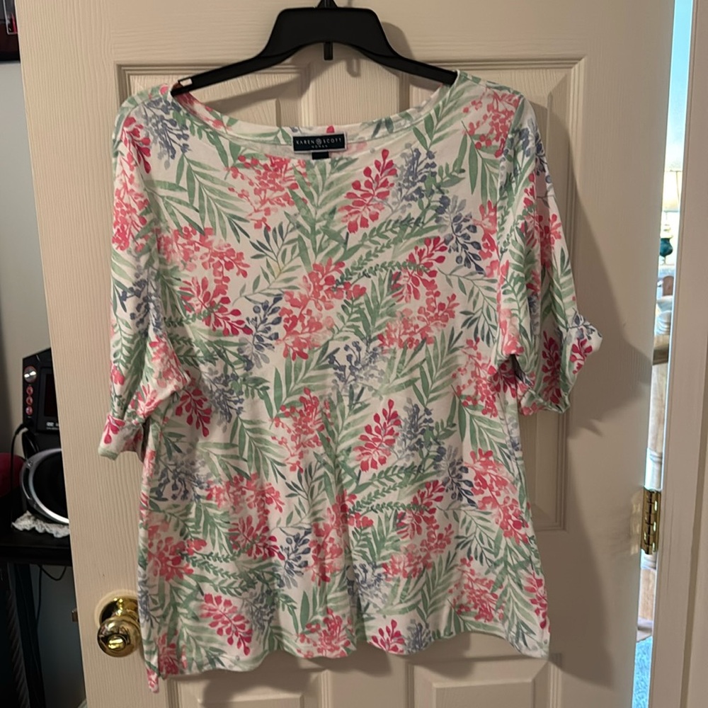 Top cotton and polyester
